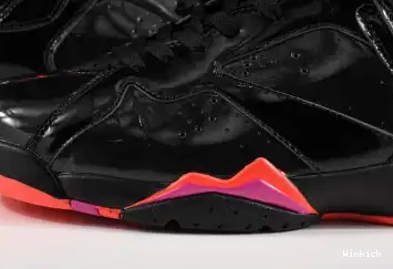 PATENT BLACK RETRO 313358-006 AIR JORDAN 7 0601
